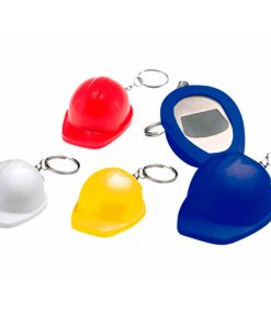 Llavero casco minero destapador